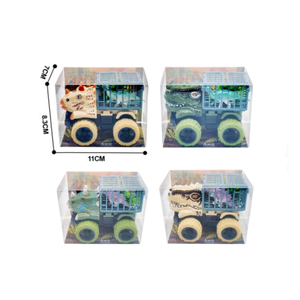 Vente Chaude : Jouet Modèle de <span class=keywords><strong>Camion</strong></span> <span class=keywords><strong>Dinosaure</strong></span> à Glissement Inertielle en Plastique ABS, Voiture <span class=keywords><strong>Cage</strong></span> à Dinosaures pour Enfants Garçons, Vente en Gros - Product Image 6