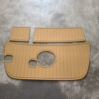 Tapis de plateforme de bain pour bateau Crownline 266 de 1998, en mousse EVA, imitation teck, style SeaDek MarineMat Gatorstep, auto-adhésif