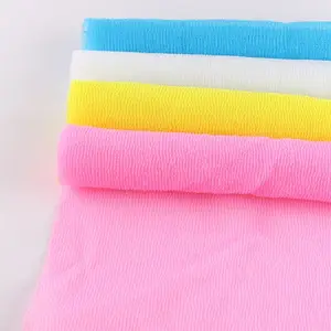 Asciugamano esfoliante salvietta da bagno in Nylon giapponese asciugamano per pulire il corpo panni per la bellezza della pelle
