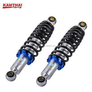 Amortisseur arrière de moto 295mm <span class=keywords><strong>Suspension</strong></span> de course modifiée bleu argent pour Honda Wave Series - Product Image 6