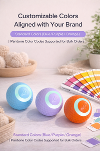 One Click Smart Rolling <strong>Dog</strong> Ball Interactive Tap to Wake Obstacle Avoidance Silicone Pet <strong>Toy</strong> for Cats and <strong>Dogs</strong> - Product Image 5