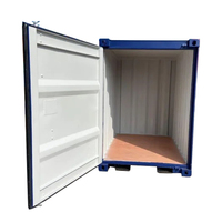 Conteneur d'expédition miniature en acier Corten de 5 pieds (1,5 m) avec certificat CSC, portable, à vendre