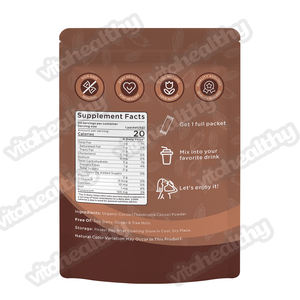 Vitahealthy OEM ODM Marque privée Paquet individuel de poudre de <span class=keywords><strong>cacao</strong></span> Boisson en poudre de <span class=keywords><strong>cacao</strong></span> naturel <span class=keywords><strong>pur</strong></span> en vrac biologique - Product Image 6