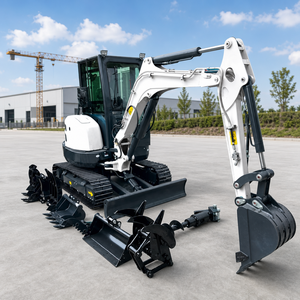 Livraison Gratuite - Mini-Excavatrice sur Chenilles 3,5 Tonnes avec Moteur Kubota EPA - Petite Excavatrice Agricole 1 et 2 Tonnes - Prix Compétitifs - Product Image 1
