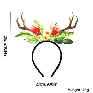 Été Hawaii Plage Photographie Décoration Néon Bandeau Ananas Flamingo Mariage Graduation Party Funny Headband Décoration - Product Image 2