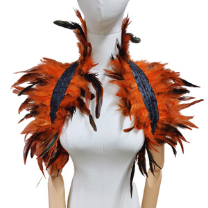 Para <span class=keywords><strong>Amazon</strong></span> gran oferta FIESTA DE Halloween danza actuación capa pollo pluma lucha chal <span class=keywords><strong>carnaval</strong></span> Samba accesorios para - Product Image 3
