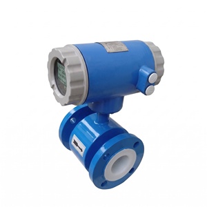 Compteur d'eau électromagnétique numérique ANSI150L en acier inoxydable avec bride, revêtement PTFE variable, pour liquides de rivière, 2 pouces, OEM - Product Image 3