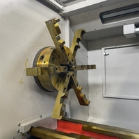 Tour CNC horizontal spécial YH26 pour la réparation et la découpe de jantes en alliage d'aluminium
