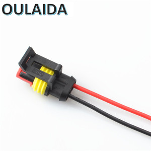 OULAIDA汽车<span class=keywords><strong>2</strong></span>针方式密封防水电线连接器插头组带电缆的汽车连接器 - Product Image 5