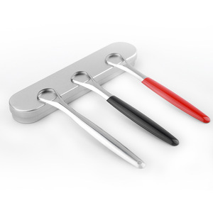 Stainless Steel Tongue Scraper U Shaped 14.8x2.8 Cm For Oral Care And Bad Breath Removal - Product Image 4