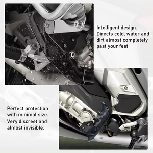 Protector de reposapiés para parabrisas de pierna de motocicleta XXUN para BMW <span class=keywords><strong>K1600GT</strong></span> K160GS 2017 2018 <span class=keywords><strong>2019</strong></span> 2020 2021 2022 2023 - Product Image 4