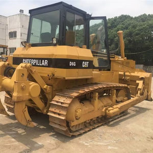 Bulldozer sobre orugas Caterpillar CAT D6G usado, excelente estado, máquina japonesa de segunda mano a la venta, Incluye caja de cambios de motor de bomba - Product Image 1
