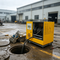 Machine de nettoyage de rivière à déploiement rapide avec une capacité de 120 CBM/H pour les interventions d'urgence en cas d'inondation