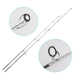 Haute teneur en carbone 1.6m/1.98m/2.1m forte blanc bateau canne à pêche à la traîne canne à pêche <span class=keywords><strong>Silure</strong></span> mer canne à pêche - Product Image 3