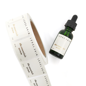 ฉลากสติกเกอร์แบบม้วนสติกเกอร์ผลิตภัณฑ์ดูแลผิวไวนิลสำหรับขวดน้ำหอม - Product Image 4