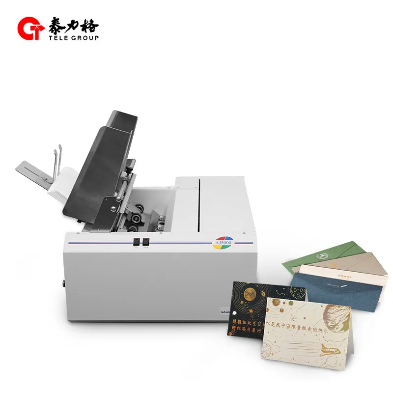 Imprimante à jet d'encre automatique, Machine d'impression professionnelle de haute qualité pour cartes postales, impression couleur