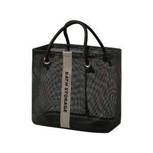 Sac de douche imperméable de grande taille pour <span class=keywords><strong>homme</strong></span>, sac de toilette portable pour salle de bain, pochette et panier personnalisables. - Product Image 3