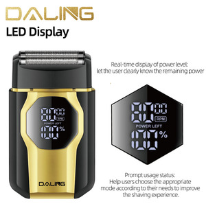 <span class=keywords><strong>Afeitadora</strong></span> profesional <span class=keywords><strong>DALING</strong></span> para hombres, cabezal de corte flotante alternativo, afeitadoras con pantalla LED, <span class=keywords><strong>Afeitadora</strong></span> eléctrica para hombres - Product Image 4