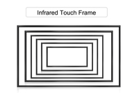 Cadre de contact infrarouge d'interface d'USB de 19 pouces 16:10 avec le cadre de contact infrarouge de Multi-contact de verre nouveau produit