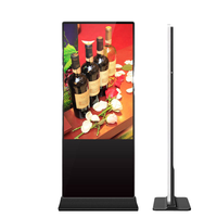 Pantalla de Video Wall LCD Comercial 4K UHD con Marco Delgado, Pantalla de Señalización Digital para Centros Comerciales, Aeropuertos, Hoteles, Reproductor de Publicidad
