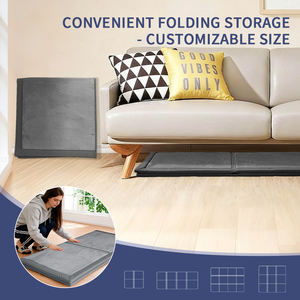 Tapis de jeu pliable en mousse épaisse, tapis rembourré doux pour enfants, tapis de sol multifonctionnel, tapis d'activités pliable - Product Image 3