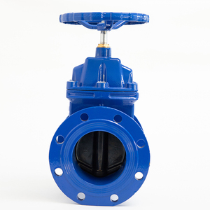 Válvulas de Compuerta de Vástago Oculto con Brida Manual OEM ODM, Válvulas Industriales de Hierro Dúctil con Brida de Tipo Resiliente - Product Image 4