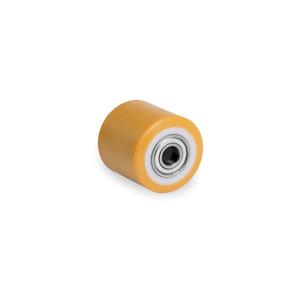 Rouleaux de transport TELLURE ROTA - 772137 TR en polyuréthane, polyamide 6 largeur de la roue centrale 100mm, ø 82 mm (Qté 4) - Product Image 1
