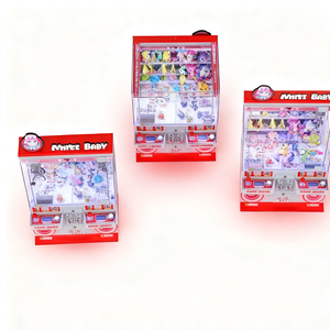 定制投币式 4 人迷你吊娃娃机，带英文界面，110/220V 电源，美规插头 - Product Image 2