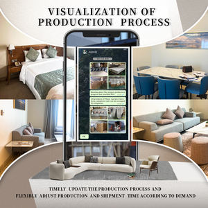 Divano <span class=keywords><strong>Moderno</strong></span> a Forma <span class=keywords><strong>di</strong></span> L in Tessuto Premium Grigio Trapuntato per Soggiorno, Soluzione Chiavi in Mano - Product Image 5