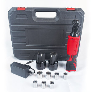 Chiave a cricchetto 12V, Set di strumenti batteria al litio, Set di chiavi a cricchetto, cassetta degli attrezzi di ricarica.