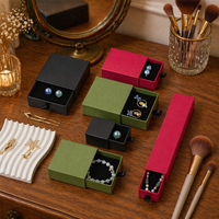 Boîte à bijoux économique et colorée, emballage personnalisé, fabricant de boîtes en papier pour bijoux et présentoir à colliers