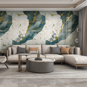 Great Quality Modern Waterproof Marble Tile Sticker PVC+<strong>Vinyl</strong> Peel Stick <strong>Wall</strong> Panel Self-Adhesive Household Backsplash - Product Image 5