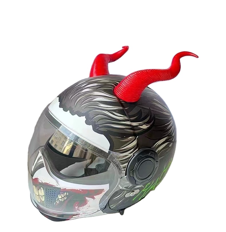 german motorcycle helmet with horns Mayhem Style by Micro DOT from MicroDOT Helmet Co treme Comfort 9mm German Beanie Helmet |