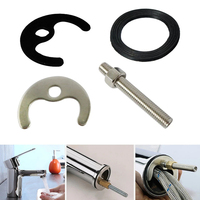 Kit de montage de lavabo monobloc au design moderne kit de fixation de robinet de robinet accessoires de réparation d'évier de cuisine pour salle de bain