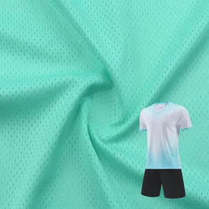 100 Polyester Ademende Textiel Coolmax Vlinder Mesh Polydex Kleurstof Voor Sportkleding T-Shirt Jersey