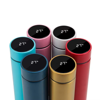 Botol Minum Pintar Digital Stainless Steel Vakum Terisolasi Ramah Lingkungan Modern dengan Performa Termal 6-12 Jam, Desain Sublimasi, dan Merek yang Dapat Disesuaikan