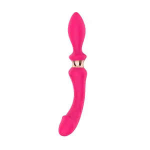 Silikon Vibrator Sexspielzeug für Frau G-Punkt Vibratoren für Frauen Klitoris Stimulator Weibliche Vagina Doppelkopf Vibrator 1 Käufer