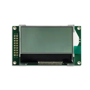 Transflective 3v 128x64 graphic lcd module 12864 cog lcd display fpc fstn mono lcd