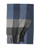Écharpe en laine mérinos 100 % pure, motif écossais et à carreaux, nouvelle collection hiver 2026, vente chaude
