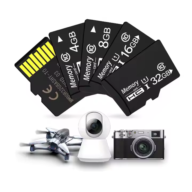 100% Original Mini SD Card 64GB/128GB/256GB A2 4K Cameras DSLR Compatible with DVR GPS MP3 Plastic