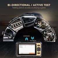 Escáner OBD2 Thinkcar THINKSCAN 662 Compatible con CAN FD y Diagnóstico Automático VIN, Actualizaciones Gratuitas de por Vida