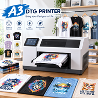 Nouvelle Imprimante Créative H5 Web en Ligne DIY Entièrement Automatique à Écran Tactile Reeleyin AI A3 Multicolore pour T-shirts