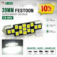 Ampoule LED Festoon Canbus C5W sans erreur 28mm 31mm 36mm 39mm 41mm pour éclairage intérieur de voiture, plafonnier, lecture de la carte, plaque d'immatriculation C10W