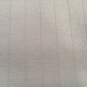 Fábrica al por mayor 98% poliéster 2% fibra conductiva TC tela de sarga para sudaderas/Uniforme - Product Image 3