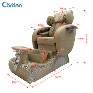 Salon Furniture Luxury Electric Pipeless Jet <strong>Pedicure</strong> <strong>Chair</strong> with Massage Function - Product Image 4