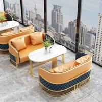 Meubles de design moderne, tables et chaises de restaurant, banquettes de café, ensembles de canapés, banquettes de café, ensemble de restauration rapide