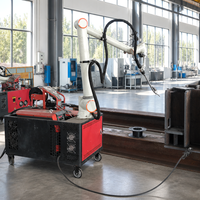 Robot de Soldadura Colaborativo Multiprocesal Programable y Gratuito, Brazo Robótico de 6 Ejes para Acero al Carbono y Aluminio