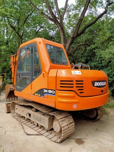 Miniexcavadora Usada Más Barata, Maquinaria Usada Doosan DH60 80 140 150 225 300 340 350 55, Doosan DH80 de Segunda Mano de 8 Toneladas - Product Image 3