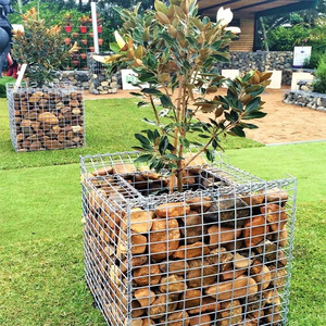 High Quality Galvanized <strong>Gabion</strong> Box Stone Wall Welded Metal <strong>Wire</strong> <strong>Mesh</strong> <strong>Gabion</strong> Basket For Landscape Lawn Patio Garden - Product Image 5