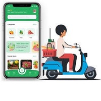 Aplicación Móvil de Entrega de Comestibles para Empresas Mac - Disponible en Línea, Aplicaciones de Sistema de Alta Calidad, Desarrollador Disponible al Precio Más Bajo